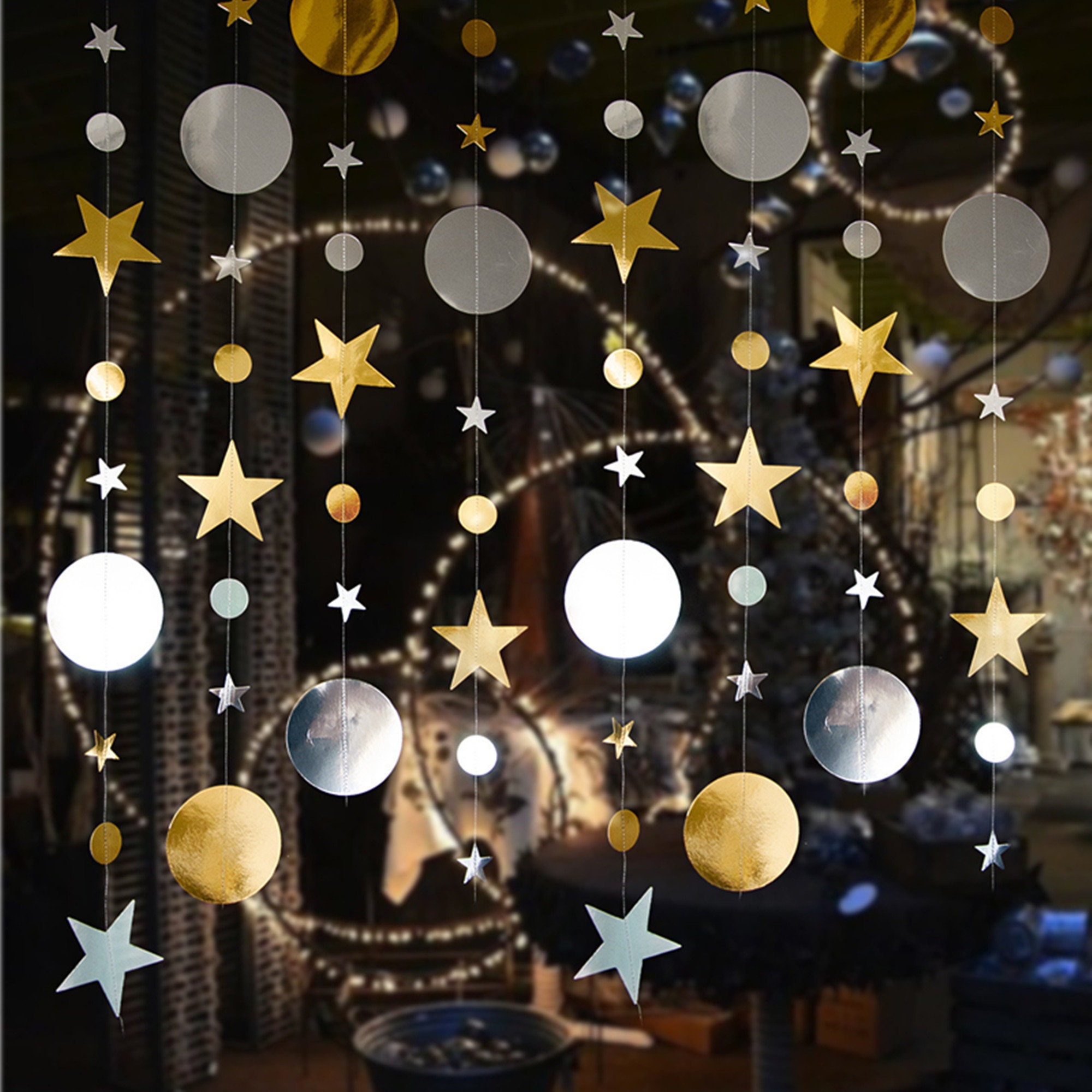 4M Party Decoration Five-Pointed Star String Twinkle Little One Derful Is What You Are Banner Children Birthday Pennant Banner