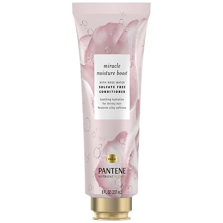 Pantene Nutrient Blends Miracle Moisture Boost Rose Water Conditioner for Dry Hair - 8.0 fl oz