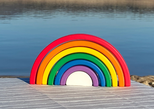 Classic Rainbow Collection, Stacker Wooden Toys