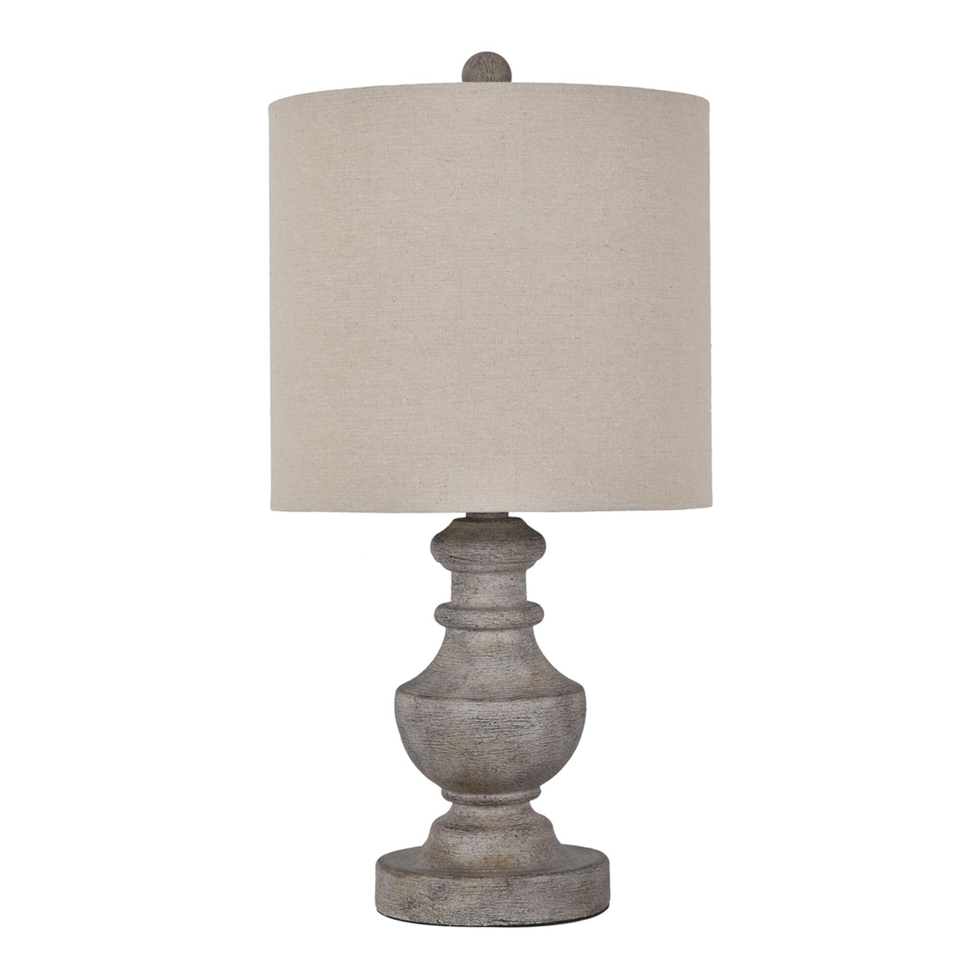 Brown Washed Ellery Table Lamp by World Market