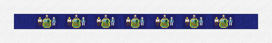 Maine Flag Dog Collar Needlepoint Diy Kit