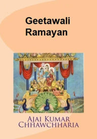 Geetawali Ramayan Ajai Kumar Chhawchharia Author