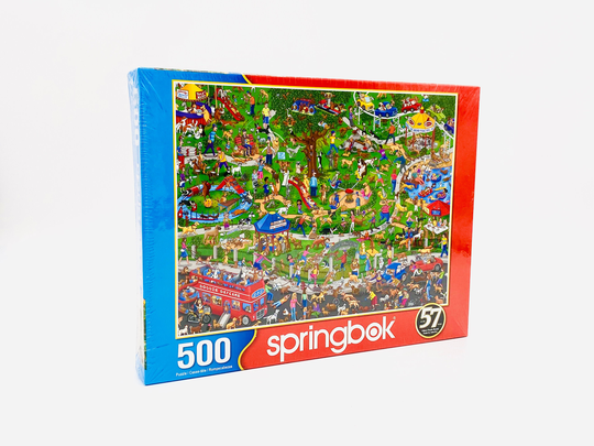 The Dog Park 500 Piece Jigsaw Puzzle