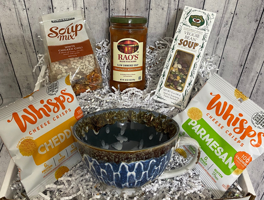 Soup Gift Basket, Care Package, Get Well Feel Better Gift, Just Because, Thinking Of You Box, Family Food Box
