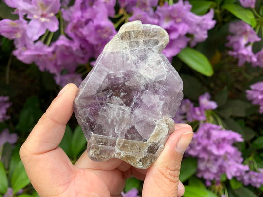 Rare Super Seven Crystal Slice // Natural Sacred 7 Slab Melody's Stone Slices