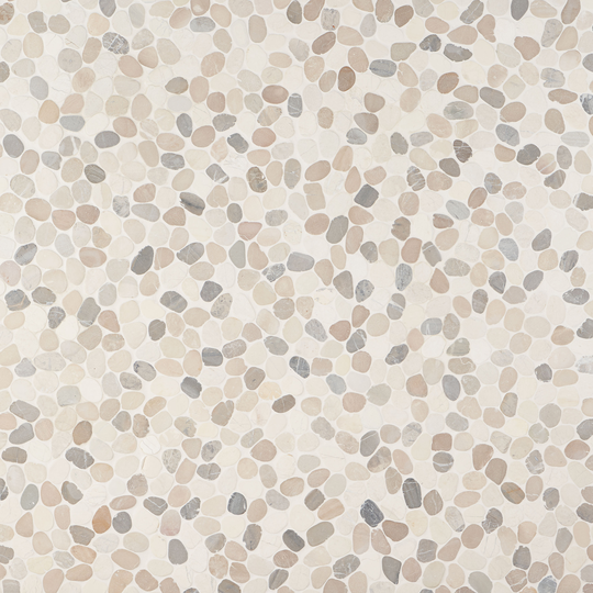 Artmore Tile Landscape Light Blend 12-in x 12-in Natural Stone Slate Pebble Stone Look Floor and Wall Tile | EXT3RD105054