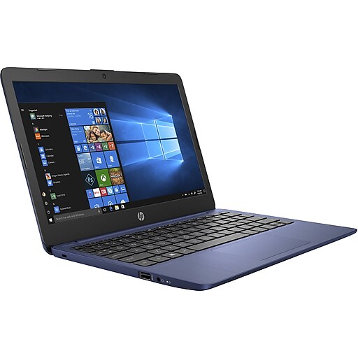 HP Stream 11 11.6" HD Notebook, Intel Celeron N4000 1.1GHz, 4GB RAM, 32GB eMMC, Windows 10 Home S Mode
