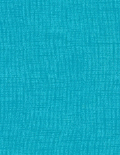 Mix Basic ~ Turquoise Textured Linen Look Blender Cotton Fabric, Timeless Treasures 100% Blue Fabric