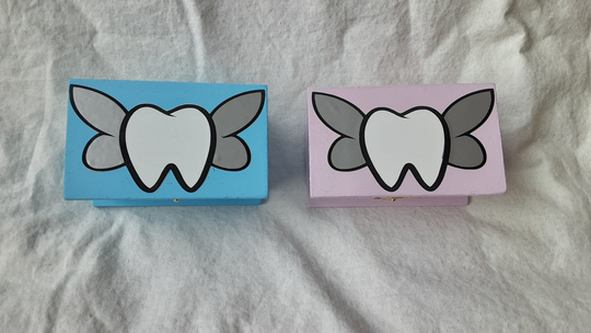 Tooth Fairy Box, Lost Tooth Holder, Pillow, Treasure Chest, My First