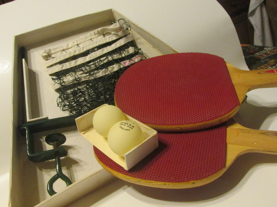 Gold Cup Table Tennis Set, Ping Pong