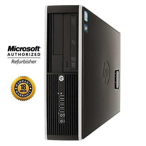 HP Compaq 8200 Refurbished Desktop Computer, Intel i5, 8GB RAM, 2TB Hard Drive