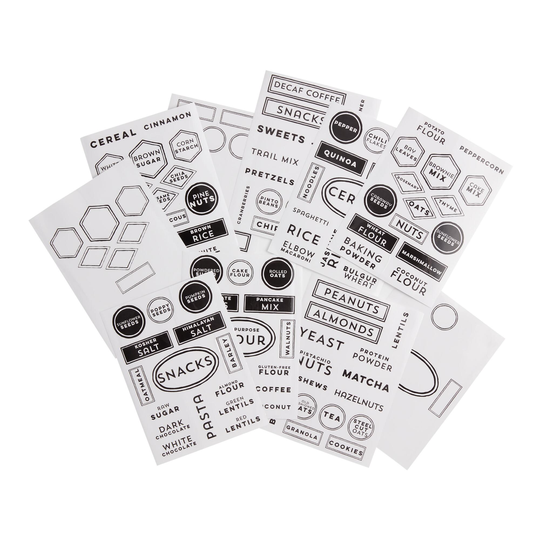 Pantry Organizer Labels 150 Piece: Multi by World Market