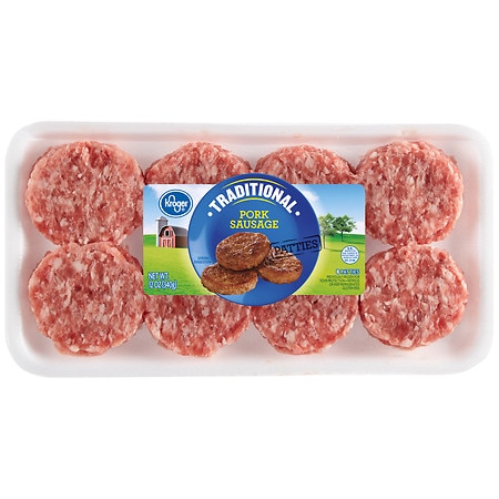 Kroger Traditional Breakfast Sausage Patties - 12.0 oz