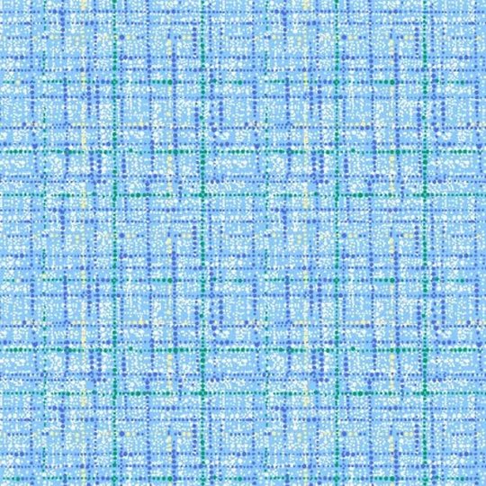 Coco ~ Ocean Textured Grid Blender Cotton Fabric, Michael Miller 100% Blue Ocean Coco Fabric