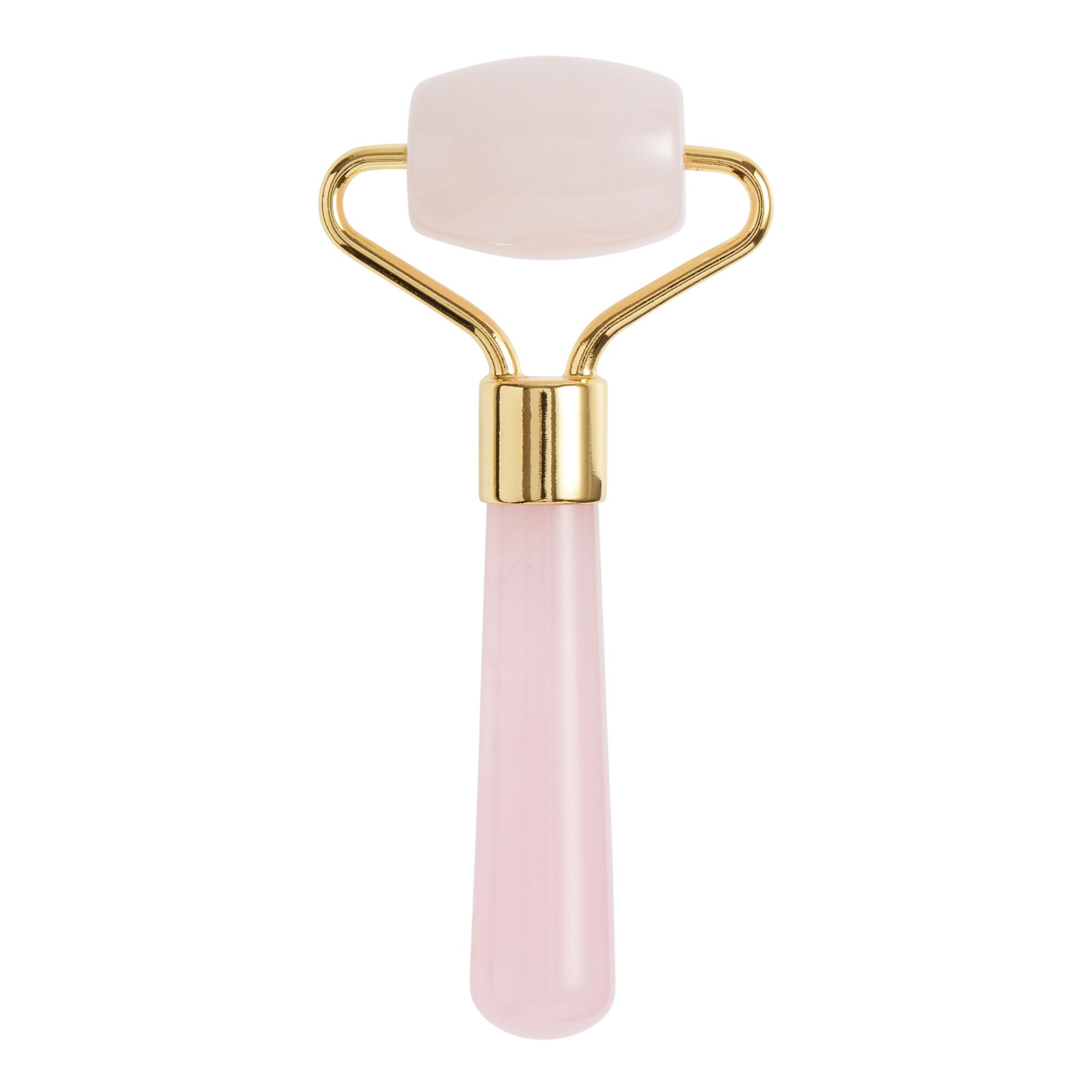 A&G Rose Quartz Mini Facial Roller by World Market