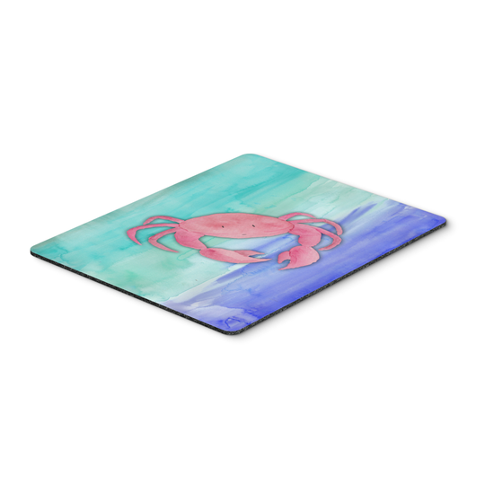Caroline's Treasures BB7420MP Crab Watercolor Mouse Pad, Hot Pad or Trivet, Large, multicolor