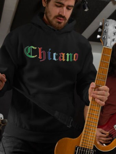Chicano Serape Unisex Heavy Blend Hoodie Sweatshirt