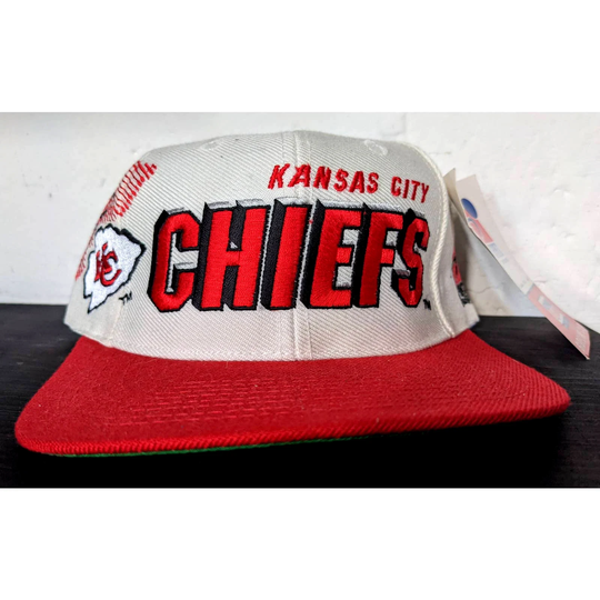 Kc Chiefs Sports Specialties Shadow Snapback Hat 1996 Nfl Pro Line Vintage Nwt