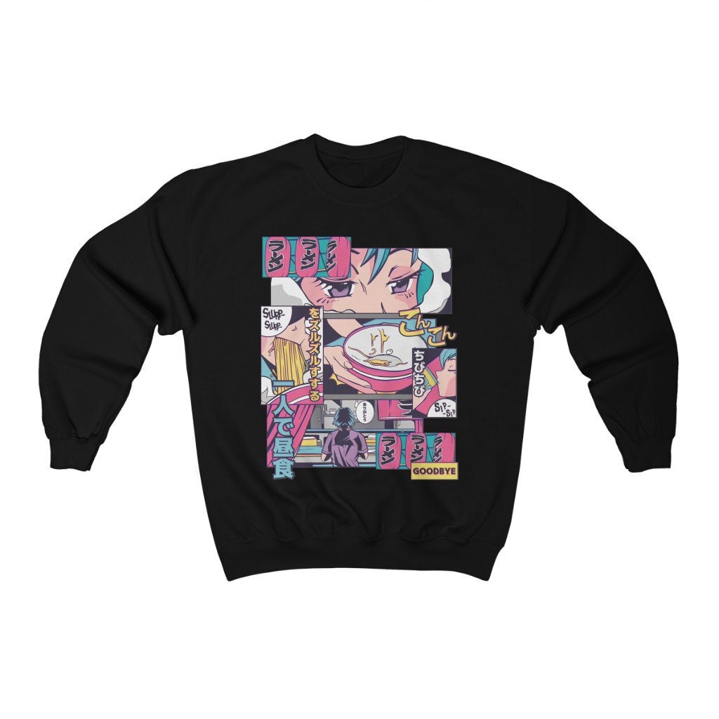 Ramen Shop Manga Sweatshirt | Anime Jumper Apparel Otaku