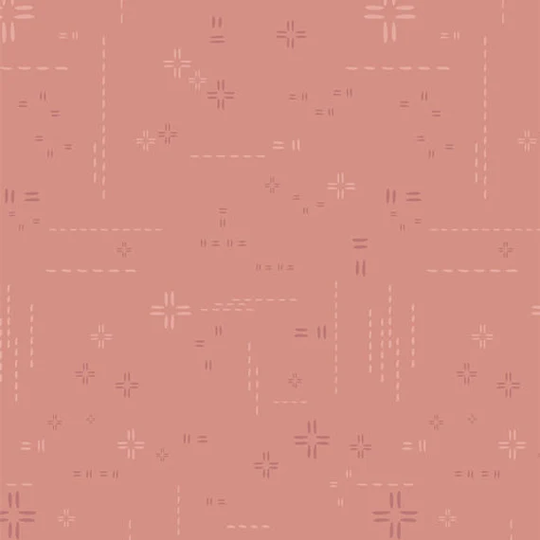 Rosebud, Decostitch Elements, Rose Pink Quilting Cotton Blender Fabric, Art Gallery Fabrics
