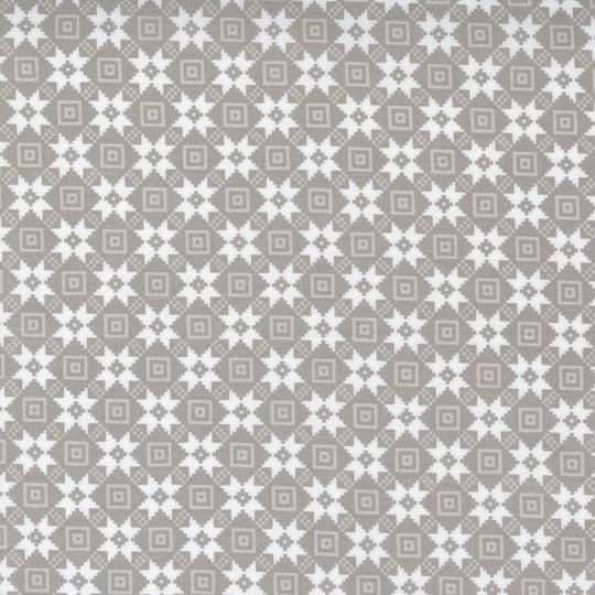 Christmas Morning, Bright Star Blender Block Farmhouse, 5144.13 Color Dove, By Lella Boutique, | 1/2 Yard Continuous Cuts