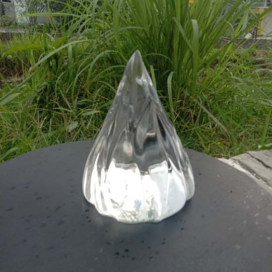 2892 Gr Polished Of Carving Clear Ice For Meditation