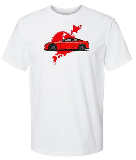 Lc500 Shirt Drift Super Soft 60/40 Blend T Shirt Jdm Lc V2 Japan