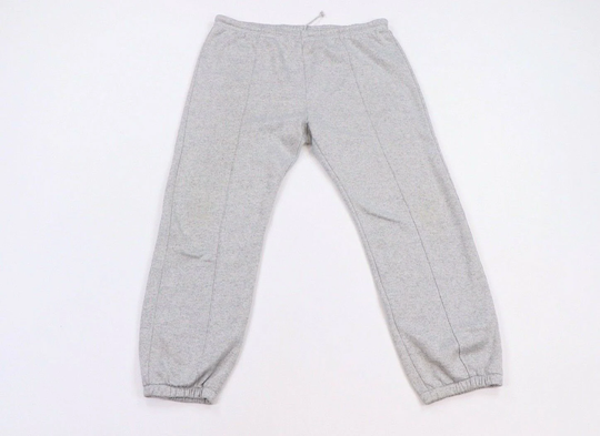80S Streetwear Mens Xl Tri-Blend Sweatpants Joggers Pants Heather Gray, Tri Blend Sweatpants