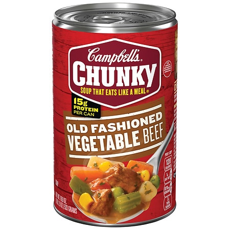 Campbell's Old Fashioned Vegetable Beef Soup - 18.8 oz
