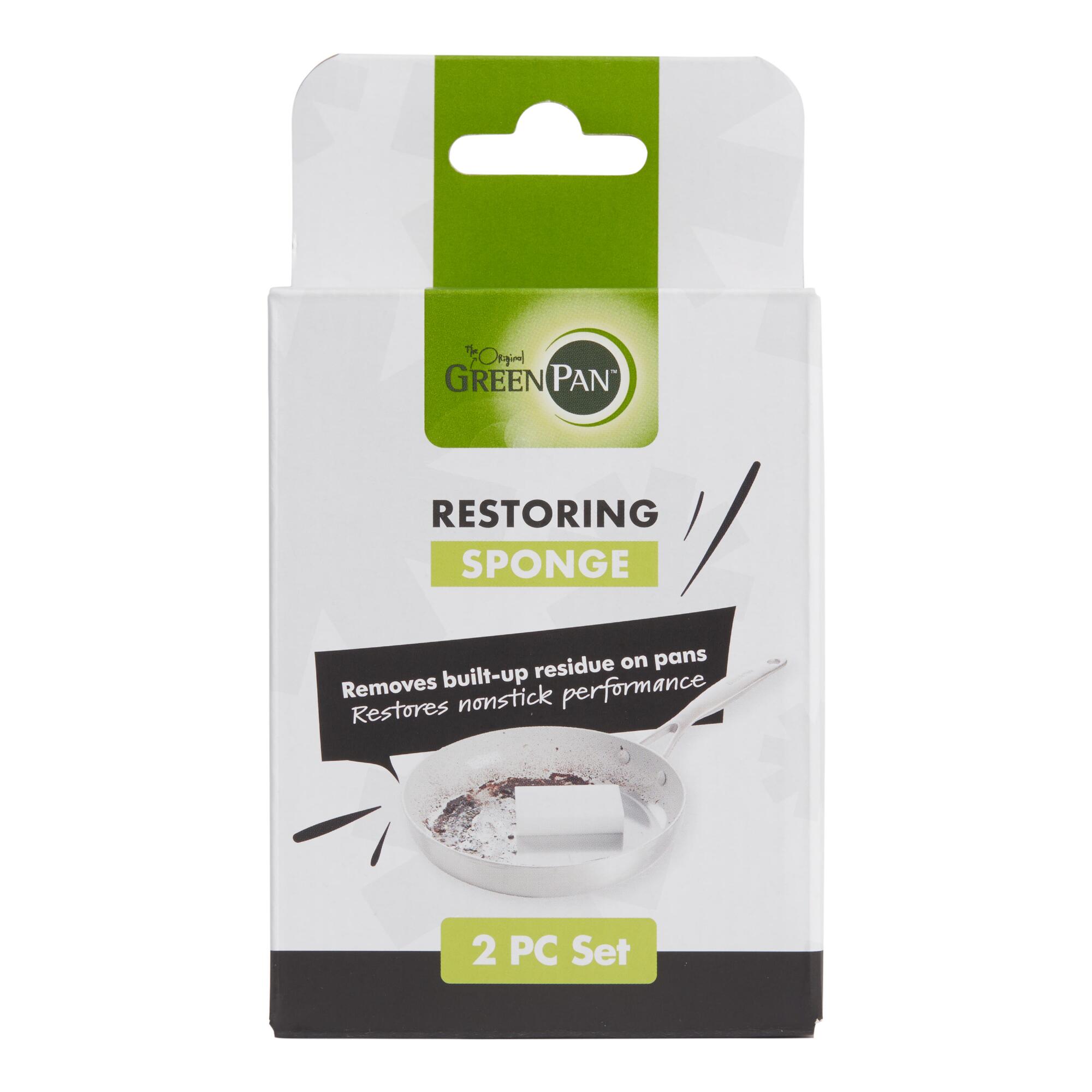 GreenPan Melamine Restoring Sponge 2 Pack: White by World Market