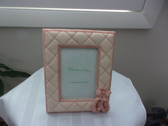 Vintage Ballerina Shoes Picture Frame