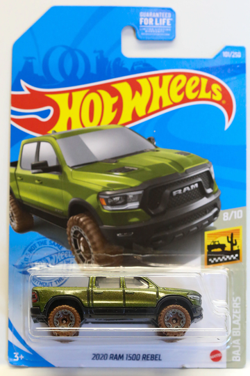 Hot Wheels 2020 Ram 1500 Rebel Hw Baja Blazers Gtc79 - Plus A Bonus Wheel