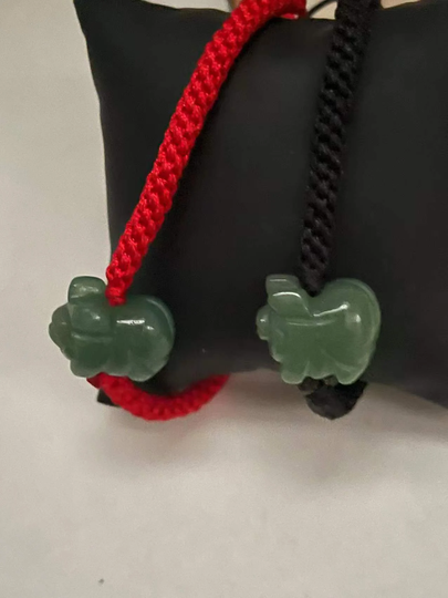 Boar - Real Jade Good Luck Zodiac Bracelet For 2023 Year Of Rabbit | Adult & Kid Size