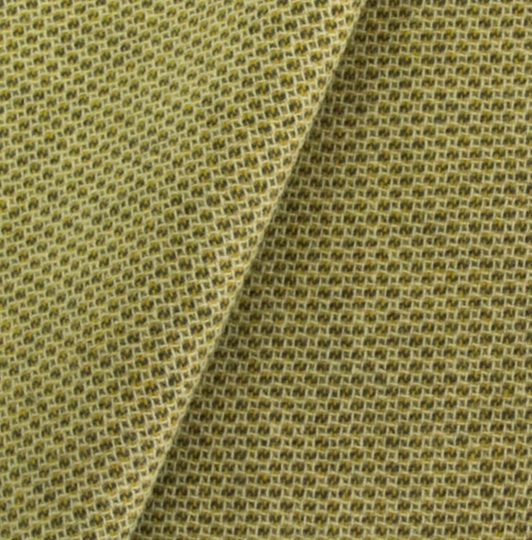 Chartreuse Honeycomb, Felted Wool Fabric For Rug Hooking, Applique & Crafts