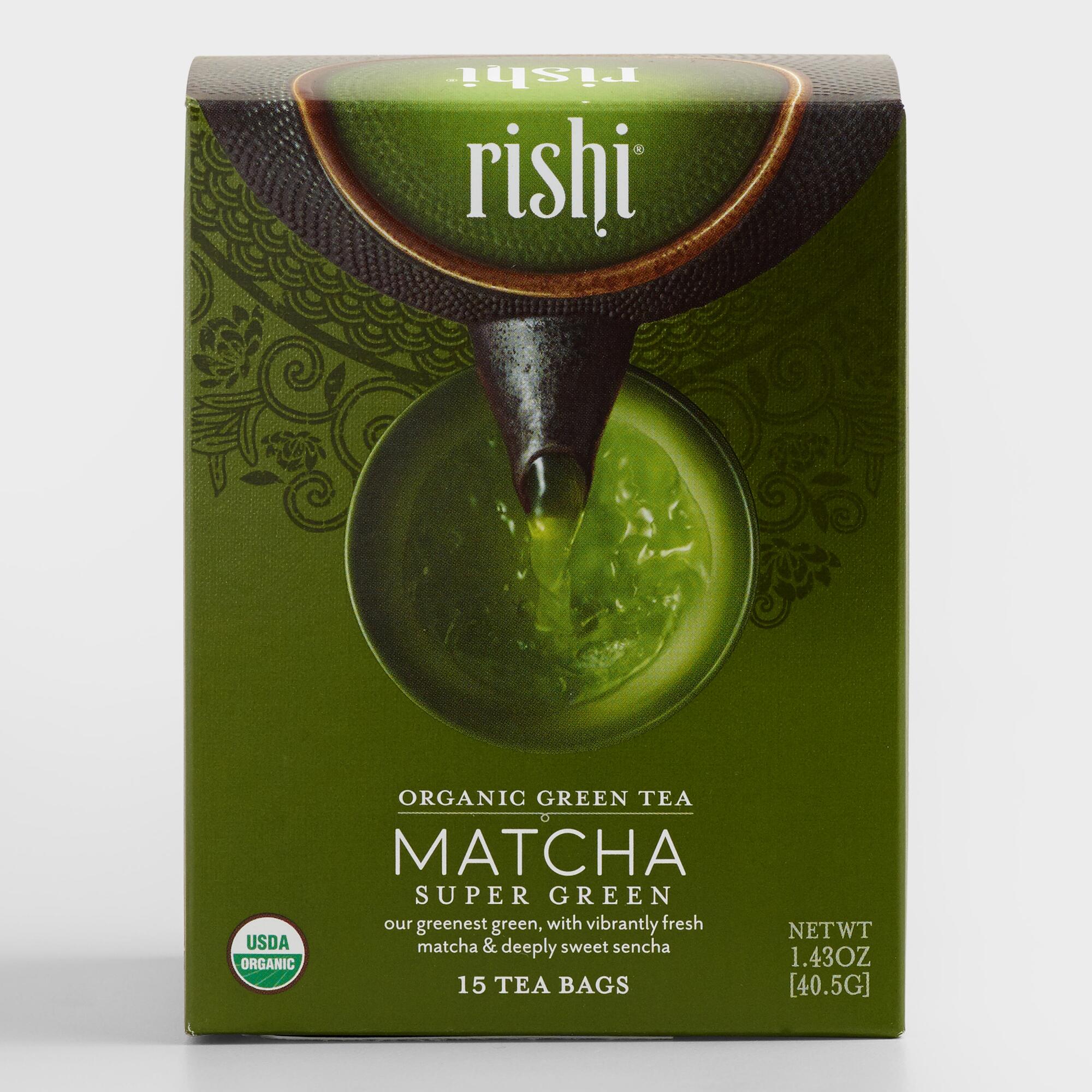 Rishi Matcha Super Green Tea 15 Count by World Market