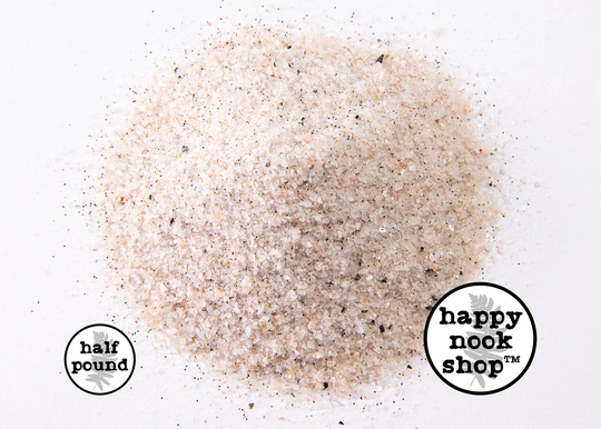 Bulk Crushed Sunstone Crystal Chips & Glitter Blend, 1/2 Pound Super Fine Rough Gemstone Sparkle Mix, 8Oz Diy Orgonite Supply