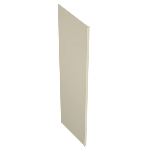 Luxxe Cabinetry Norfolk 1.5-in W x 90-in H x 24-in D Painted Blended Cream Cabinet End Panel in Off-White | RP1.590-BC
