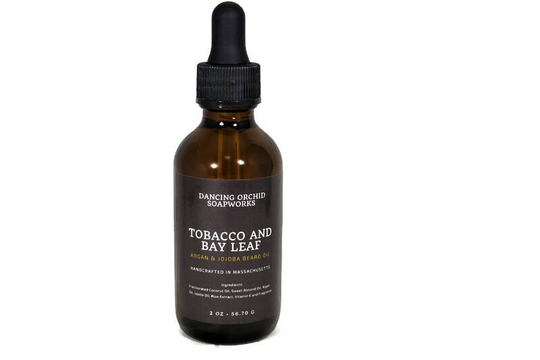 Tobacco & Bay Leaf Jojoba Argan Beard Oil