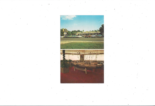 1960S Eastside Calabash Restaurtant, North Carolina, Unposted, Souvenir, Seafood Dining, Atlantic Ocean Beach, Travel 2 Views