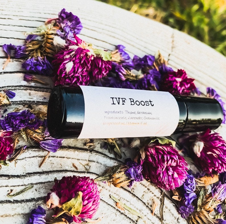 Ivf Boost Essential Oil Roller Blend 10Ml, Fertility, Oils, Therapeutic, All Natural, Bath & Body, Self Care, Spa, Gift