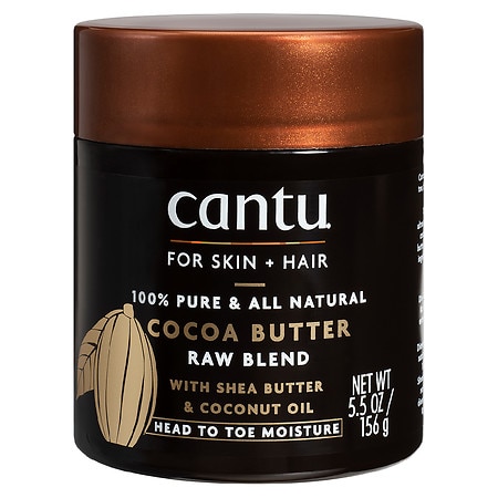 Cantu Pure Cocoa Butter w/ Shea & Coconut Oil Raw Blend - 5.5 oz