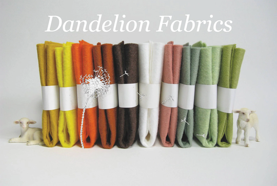 10 Piece Pack Of Wool Blend Felt Sheets 9" X 12" | 22.8cm 30.4cm