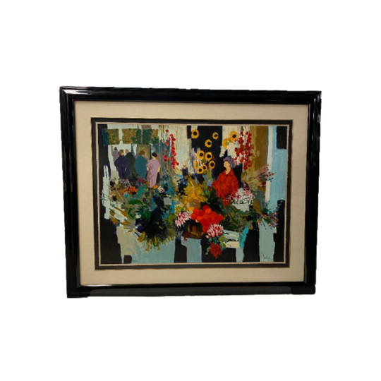 Vintage Fine Art Serigraph Numbered & Signed By P T