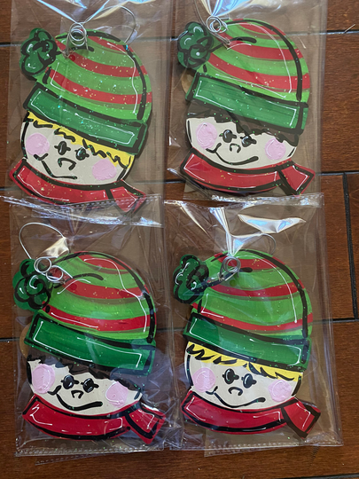 Elf Christmas Ornament