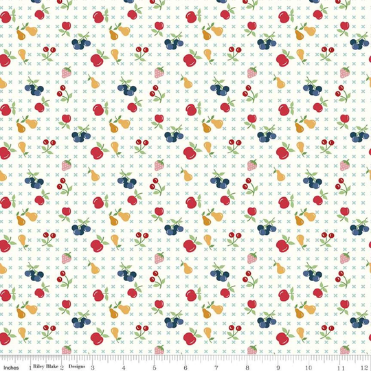 Cook Book - Fruit Songbird Lori Holt Bee in My Bonnet Riley Blake