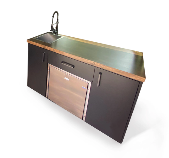 Van Kitchen Galley Cabinet Custom For Sprinter Ram Promaster Or Ford Transit Conversion