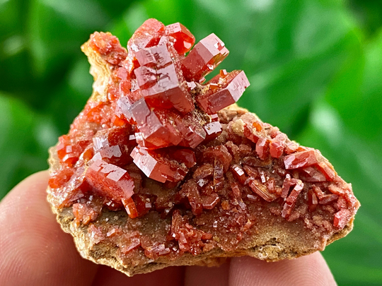 A Very Nice Vanadinite From Morocco, Morocco Minerals & Crystals, Vanadinite Crystal, Red, Vanadinite, Red Crystal, Mineral Specimen, Red Crystal
