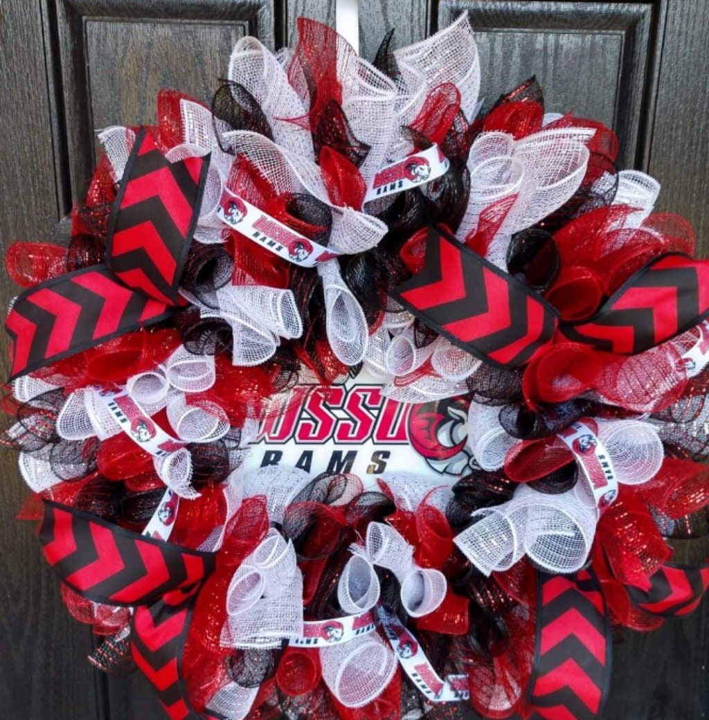 Wssu Rams/Wreath Winston-Salem State Pride