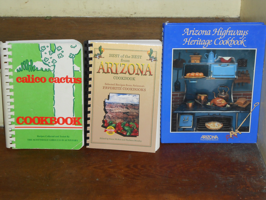 Lot Of 3 Best The Arizona Cookbooks Calico Catus By Scottsdale Girls Club Highways Heritage Cook Book Favorites