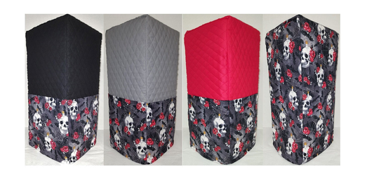 Skulls Webs & Roses Blender Cover | Sizing Chart Located in Item Details